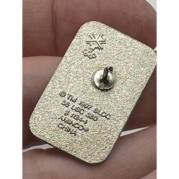 Olympics 2002 Salt Lake Pin Official Mascot Copper Yellow Coyote - Picture 3 of 5